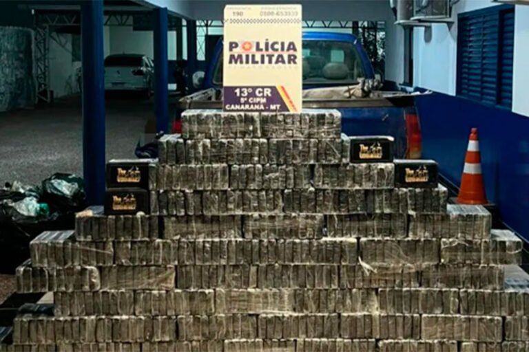 Policial rodoviário federal do RN é preso com 540 kgs de drogas no Mato Grosso