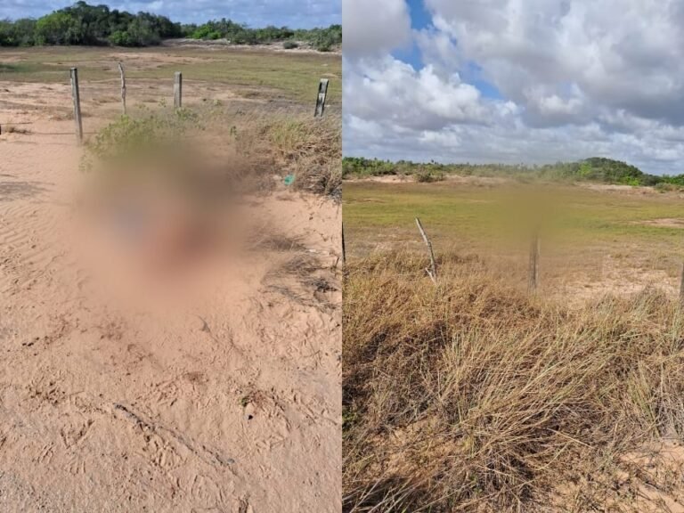 Corpo decapitado é encontrado no litoral do RN; cabeça é deixada em cerca Corpo decapitado é encontrado no litoral do RN; cabeça é deixada em cerca