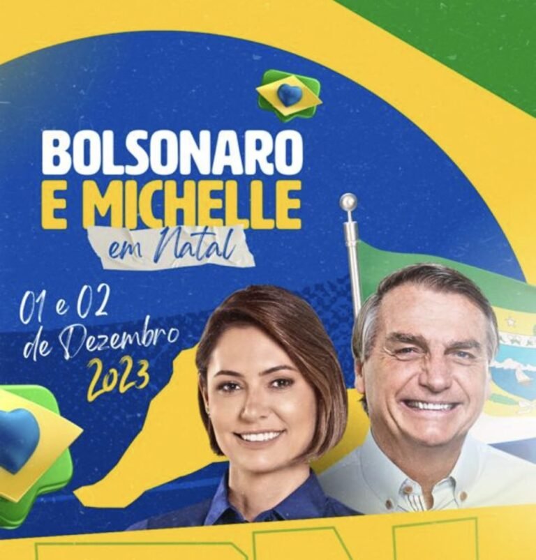 Grupos de direita confirmam que Bolsonaro chega a Natal no dia primeiro de dezembro para agenda do PL