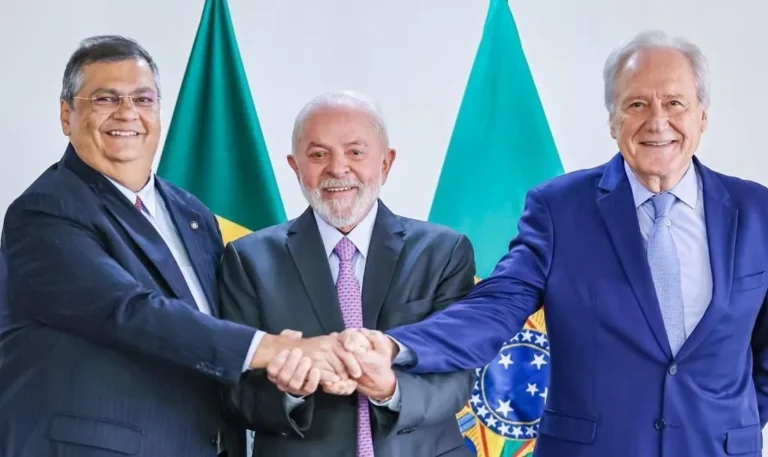 Dino e Lewandowski marcam primeira reunião de transição na Justiça