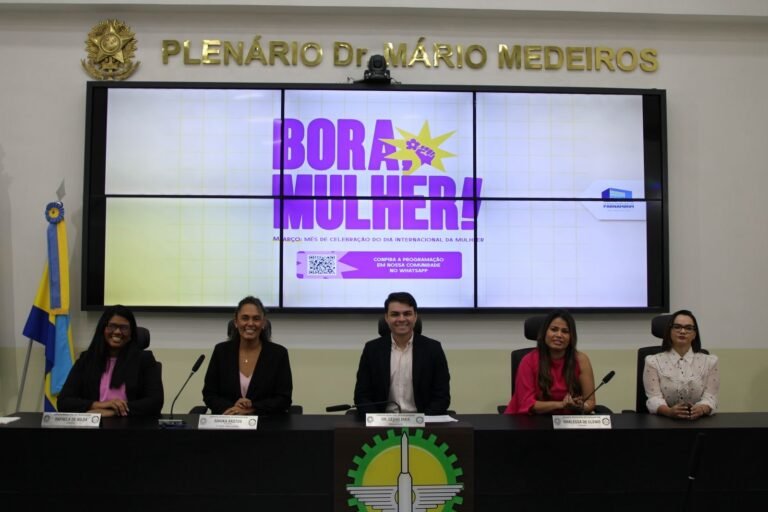 Presidente da Câmara, Dr. César Maia, destaca representatividade feminina no evento “Bora, Mulher!”
