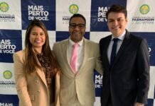 Presidente da Câmara de Parnamirim, Dr. César Maia, recebe o presidente da Câmara de Extremoz