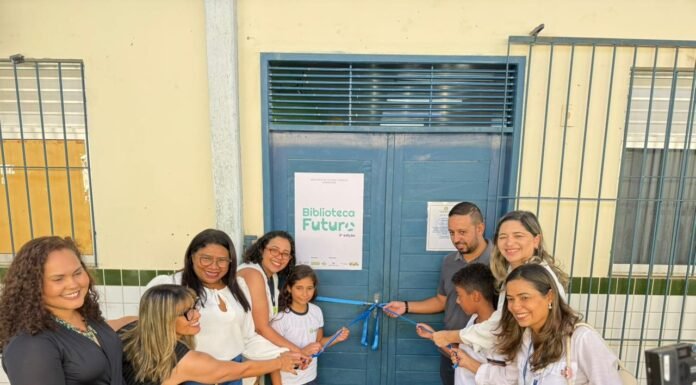 Parnamirim inaugura Projeto Biblioteca Futuro em Escola Municipal de Passagem de Areia