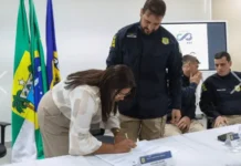Prefeitura assina termo de parceria com a PRF para o projeto Educar PRF