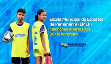 Prefeitura abre inscrições para a Escola Municipal de Esportes (EMEP)