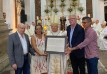ALRN homenageia Dom Jaime com placa pelos 30 anos de sagração episcopal