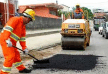 Parnamirim avança com operação tapa-buraco